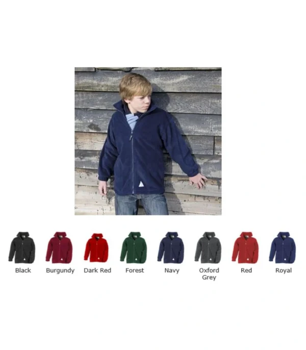 Result RS36B Junior  Active Fleece Jacket